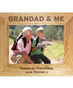 Personalised 5×7 Grandad & Me Photo Frame