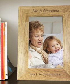 Personalised 5×7 Wooden Photo Frame