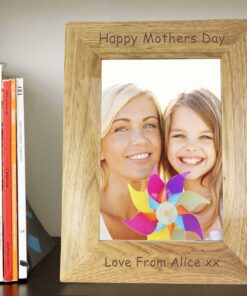 Personalised 5×7 Wooden Photo Frame