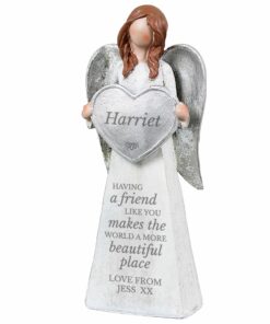Personalised A Friend Like You Angel Ornament