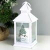 Personalised A Winter’s Night White Lantern