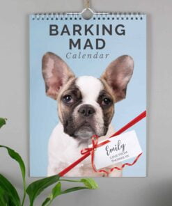 Personalised A4 Barking Mad Calendar