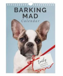 Personalised A4 Barking Mad Calendar