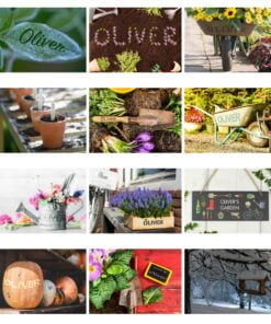 Personalised A4 Gardening Calendar