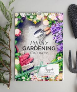 Personalised A4 Gardening Calendar