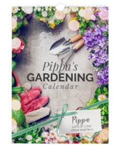 Personalised A4 Gardening Calendar