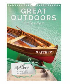 Personalised A4 Great Outdoors Calendar