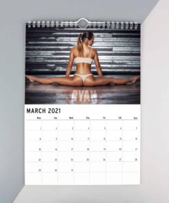 Personalised A4 Hot Chicks Calendar
