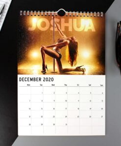 Personalised A4 Hot Chicks Calendar