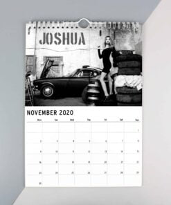 Personalised A4 Hot Chicks Calendar