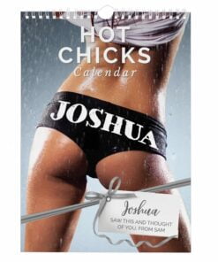 Personalised A4 Hot Chicks Calendar