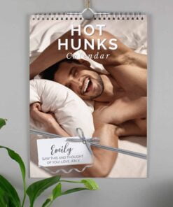 Personalised A4 Hot Hunks Calendars, Organisers & Planners