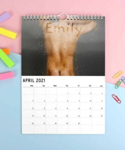 Personalised A4 Hot Hunks Calendar