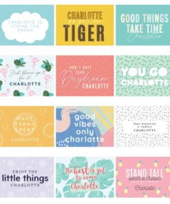 Personalised A4 Motivational Quotes Calendar