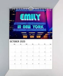 Personalised A4 New York Calendar