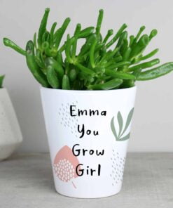 Personalised Abstract Pattern Plant Pot
