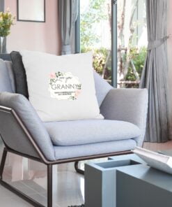 Personalised Abstract Rose Cream Cushion Cover