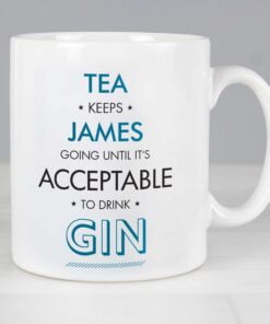 Personalised Acceptable To Drink Mug