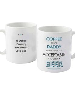 Personalised Acceptable To Drink Mug
