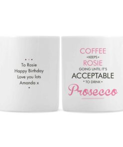 Personalised Acceptable to Drink Mug