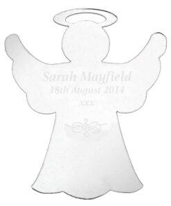 Personalised Acrylic Angel Decoration