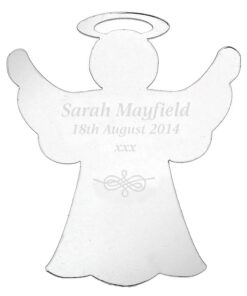 Personalised Acrylic Angel Decoration