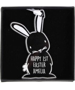 Personalised Acrylic Easter Bunny Decoration