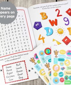Personalised Activity Book with Stickers