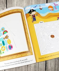Personalised Activity Book with Stickers