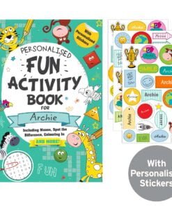 Personalised Activity Book with Stickers
