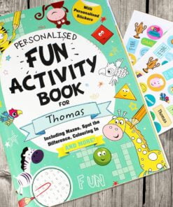Personalised Activity Book with Stickers