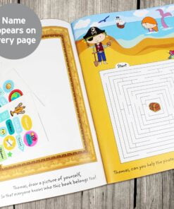 Personalised Activity Book with Stickers