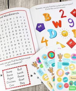 Personalised Activity Book with Stickers