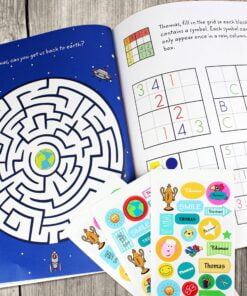 Personalised Activity Book with Stickers