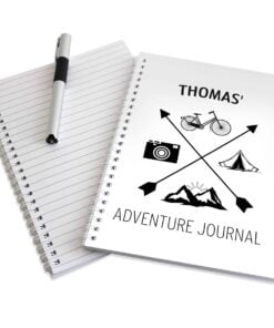 Personalised Adventure A5 Notebook