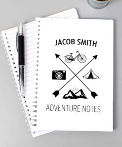 Personalised Adventure A5 Notebook