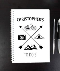 Personalised Adventure A5 Notebook
