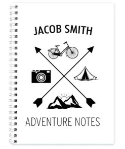 Personalised Adventure A5 Notebook
