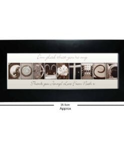 Personalised Affection Art Godmother Small Frame