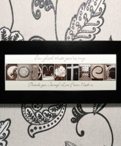 Personalised Affection Art Godmother Small Frame