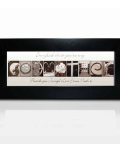 Personalised Affection Art Godmother Small Frame