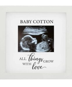 Personalised All Things Grow Baby Scan Frame