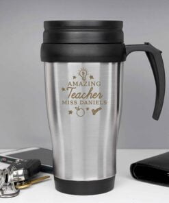 Personalised Amazing Teacher Travel Mug