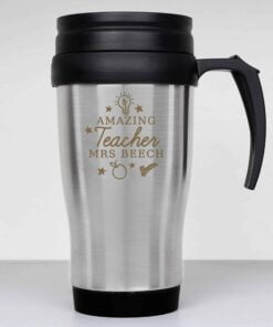 Personalised Amazing Teacher Travel Mug