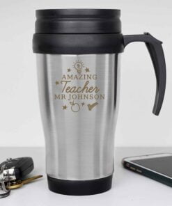Personalised Amazing Teacher Travel Mug