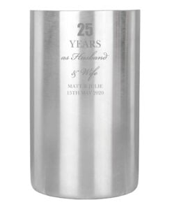 Personalised Anniversary Wine Cooler