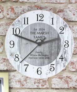 Personalised Clocks
