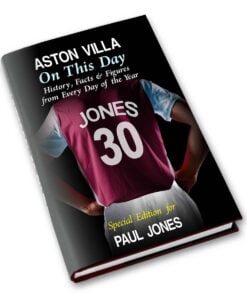 Personalised Aston Villa on this Day Book