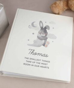 Personalised Baby Bunny Album with Sleeves