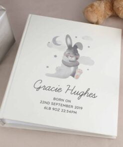 Personalised Baby Bunny Album with Sleeves